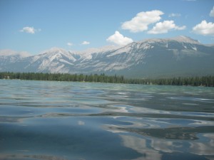 picture of alpine lake for hooptape.com