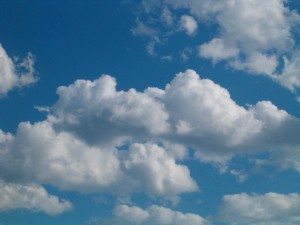 picture of clouds for hooptape.com